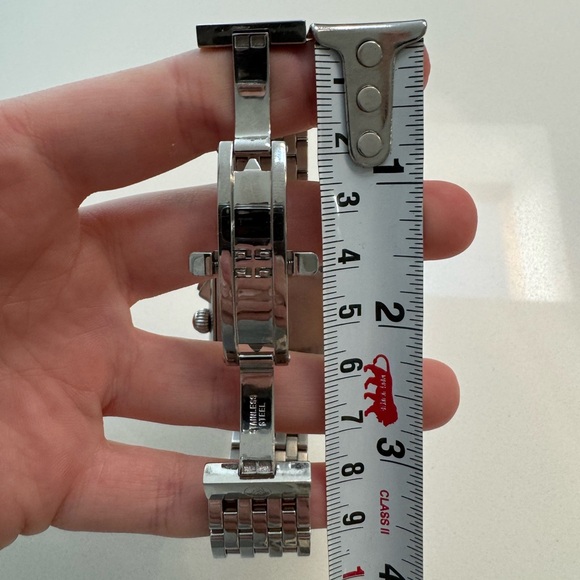 Michele Silver Deco Watch Without Diamonds - Picture 10 of 11